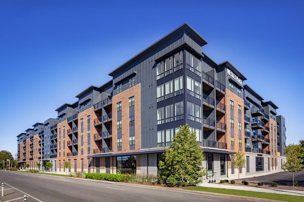 View of Wesley Place Apartments, 75 W 18th Street, Indianapolis, IN - RentCafe